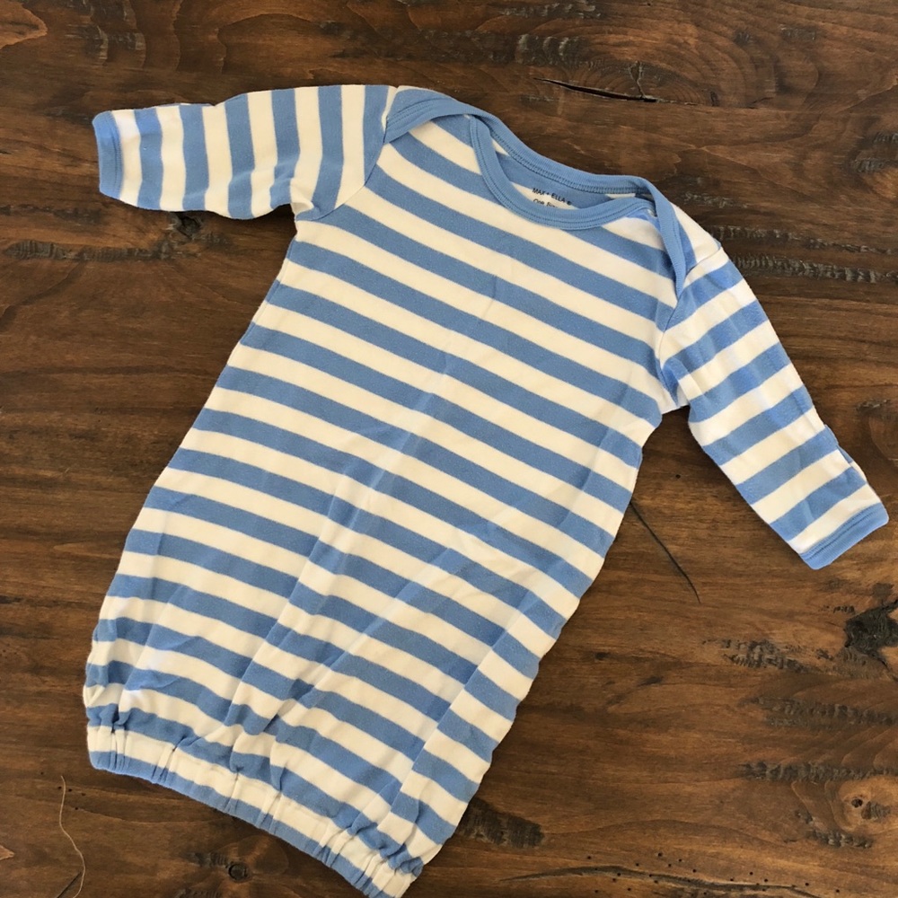 Organic Onesie Sleep Sack w/ Elastic Bottom